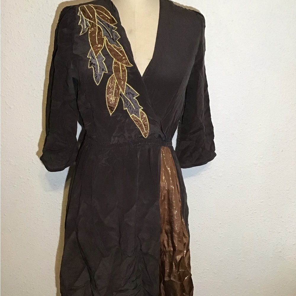 Aryn K. Silk dress size small - Picture 5 of 6